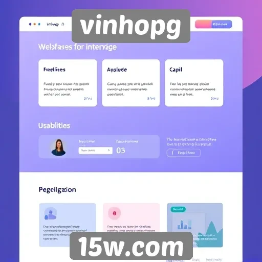 Analise do design da interface do site vinhopg